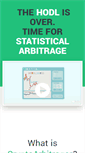 Mobile Screenshot of cryptoarbitrager.com